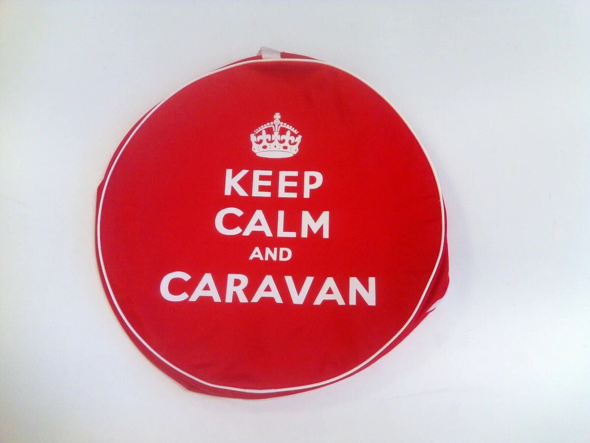 Keep Calm And Caravan Cable Bag