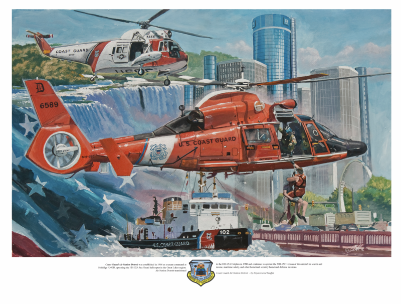 COAST GUARD - Coast Guard Air Station Detroit Command