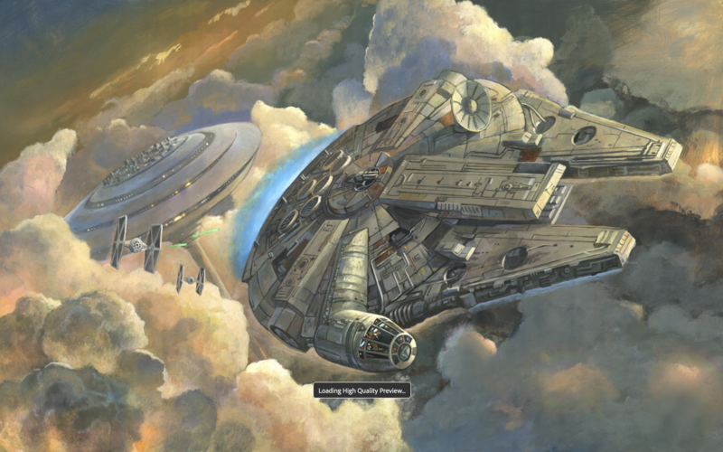 STAR WARS - Escape from Cloud City