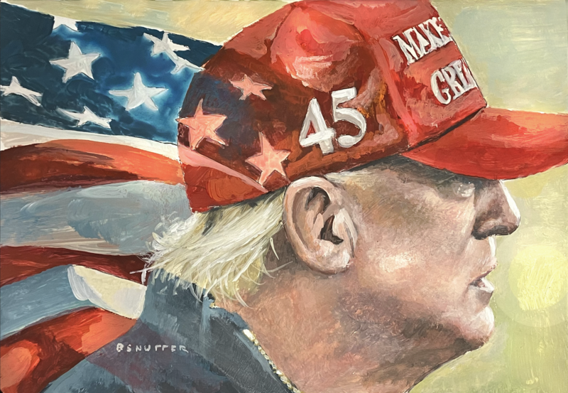Patriot Sketchbook - Do I Look Worried?
