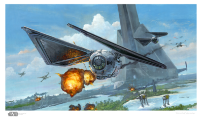 STAR WARS - Rogue One Strikers Over Scarif