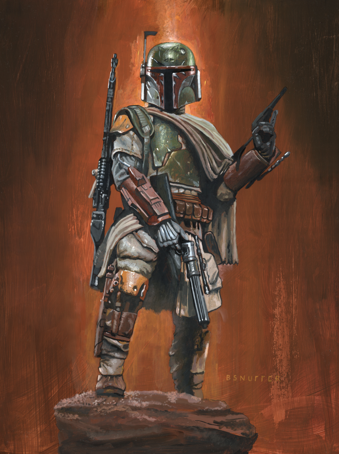 STAR WARS - Boba Fett The Mandalorian