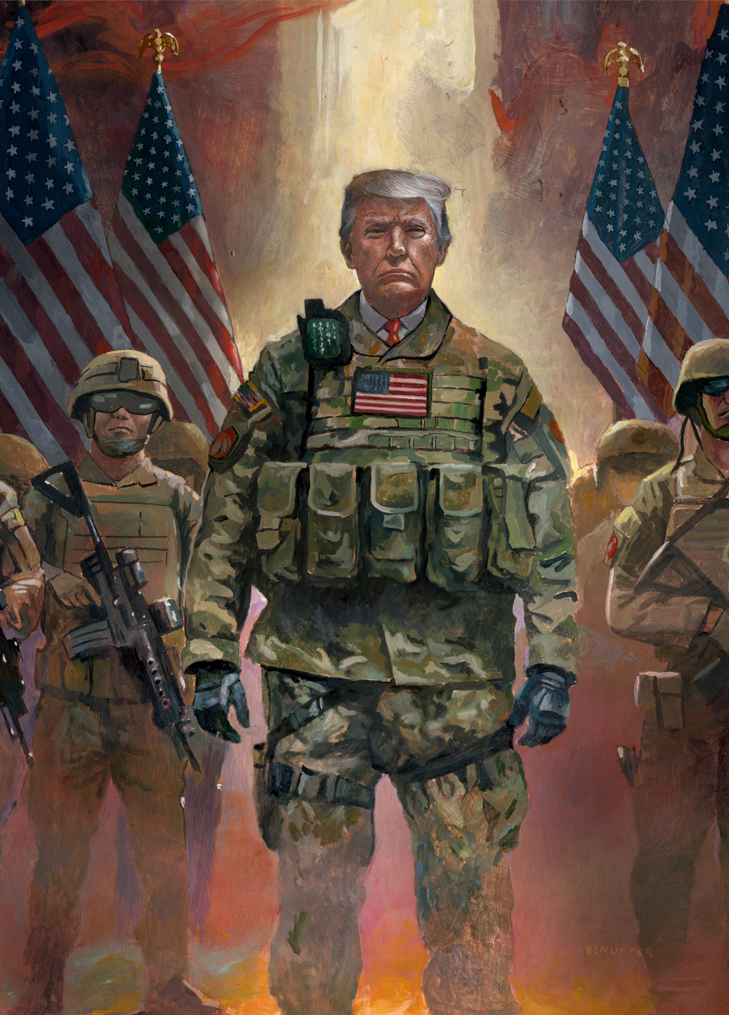 Patriot Sketchbook - My Commander in Chief
