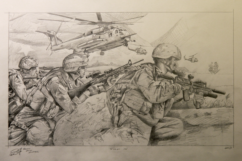 Marines (Original Drawing)
