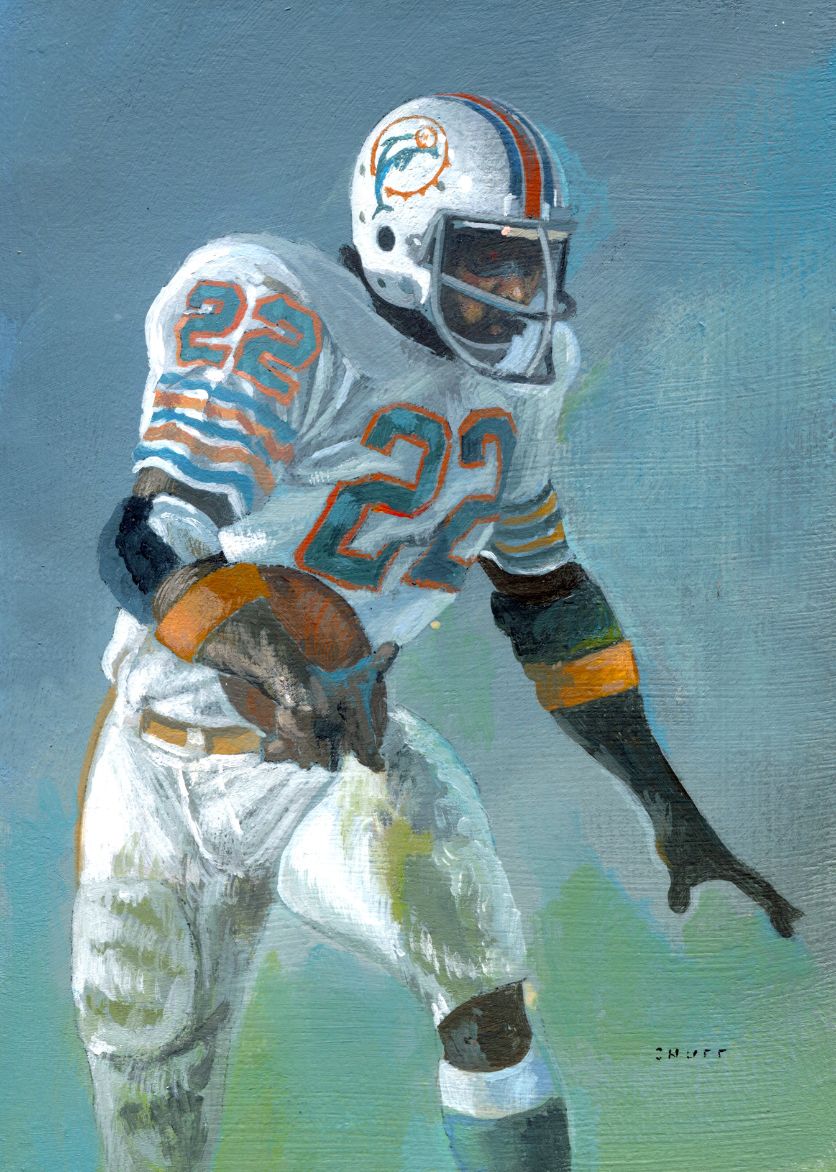 NFL Mercury Morris