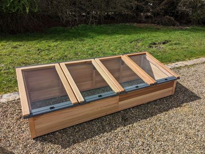 2400x900mm (4 deksels)