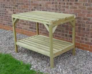 Kweektafels in dennen - 76x117cm, 90cm hoog