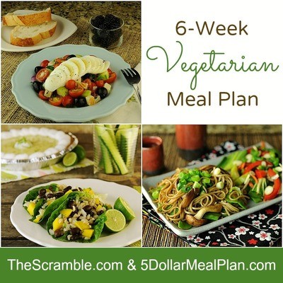 6-Week Vegetarian Meal Plan