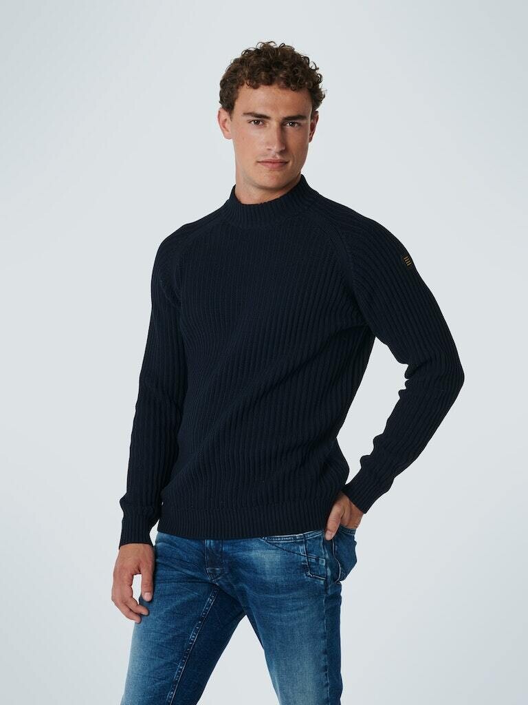 No Excess Pullover 17230941 donker blauw