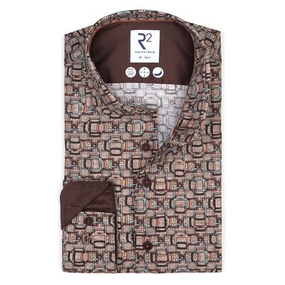 R2 Overhemd 122.WSP.042 Grey