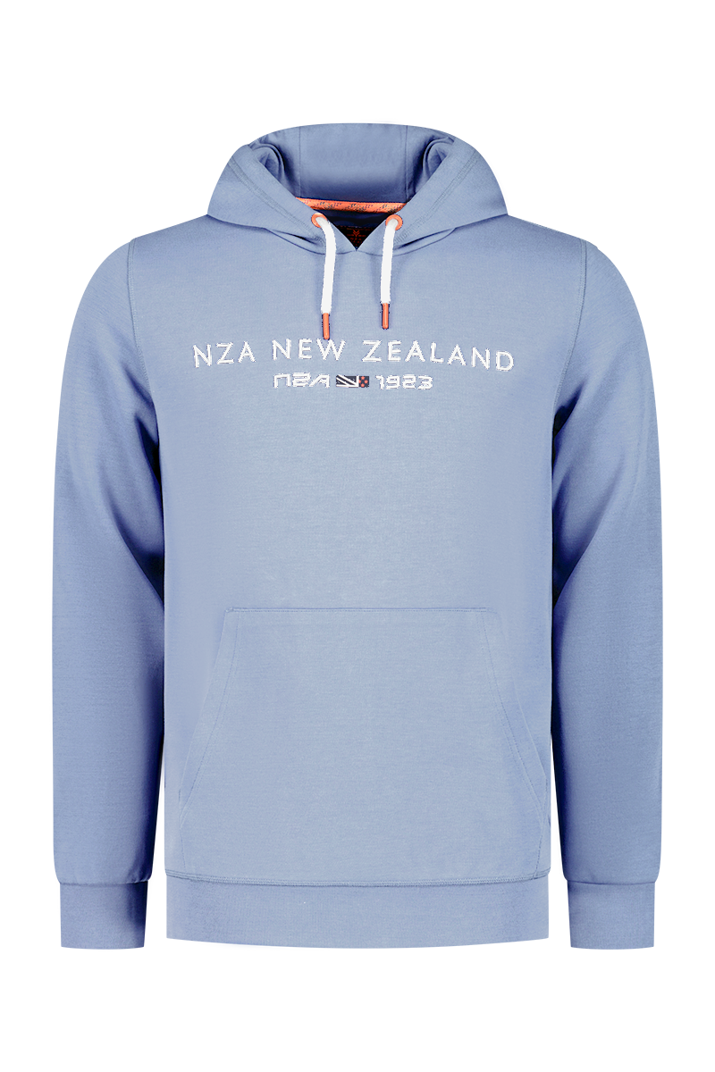 NZA New Zealand Auckland Sweater Hooded 24BN316 1673 RHYTHM BLUE