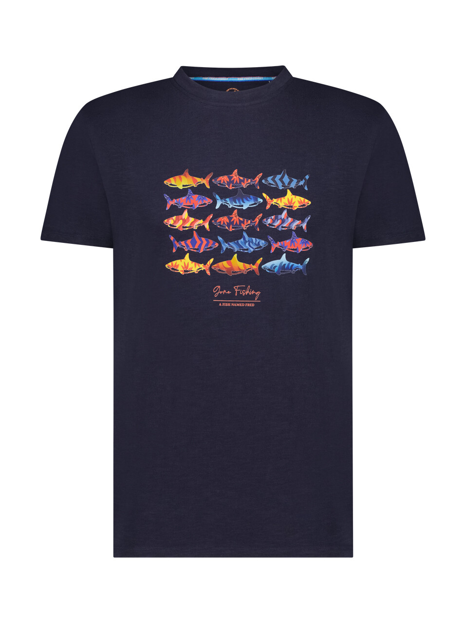A Fish Named Fred T-Shirt 28.401 Navy