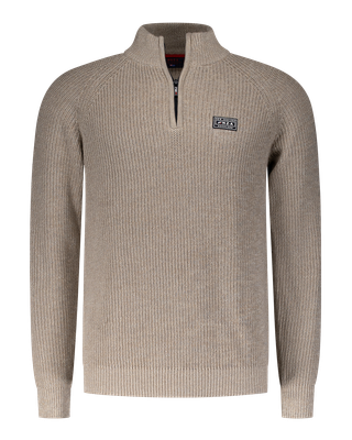 NZA New Zealand Auckland Half Zip Trui 24HN472 SHIMMERING SAND