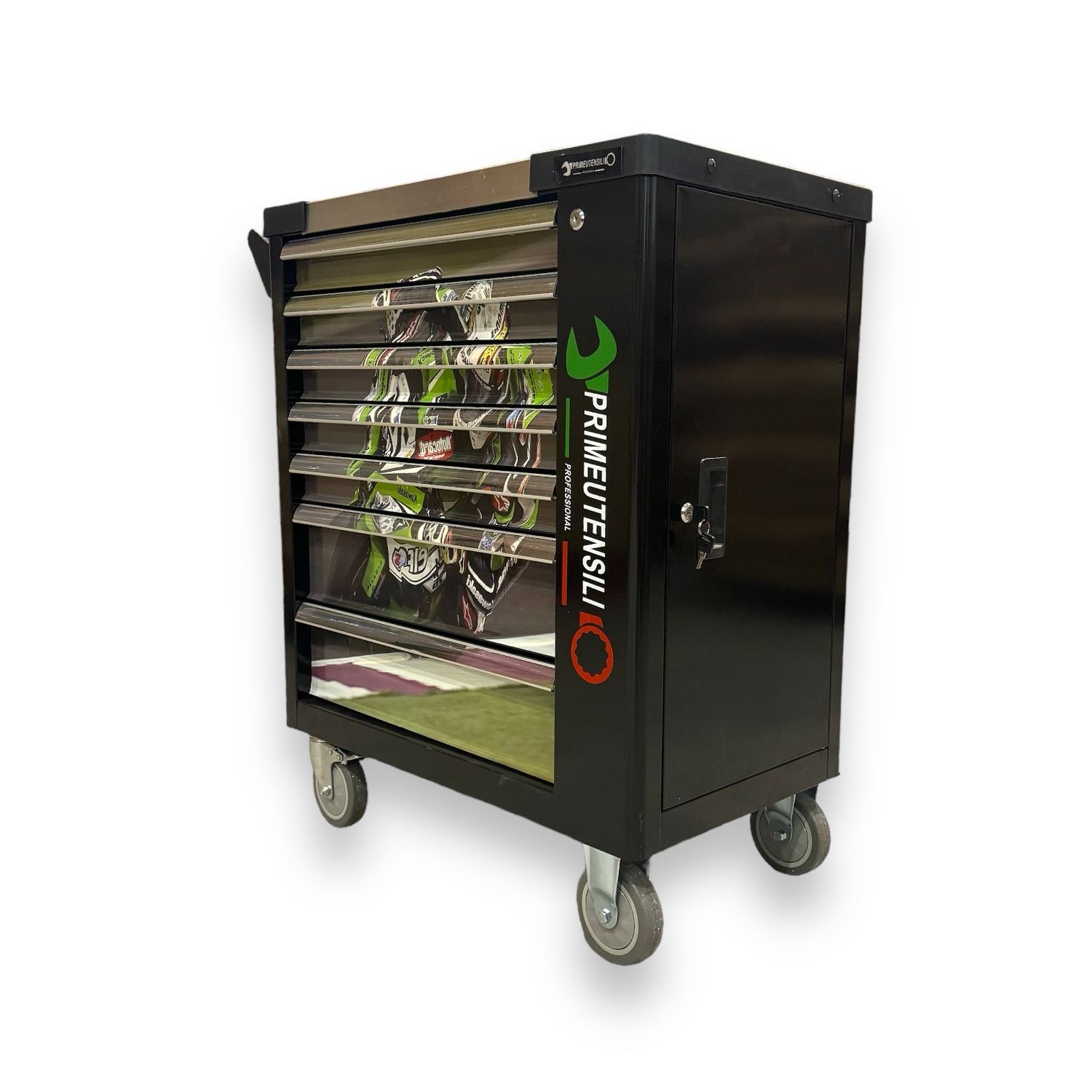 CARRELLO ATTREZZATO CrV SELIGRAFATO