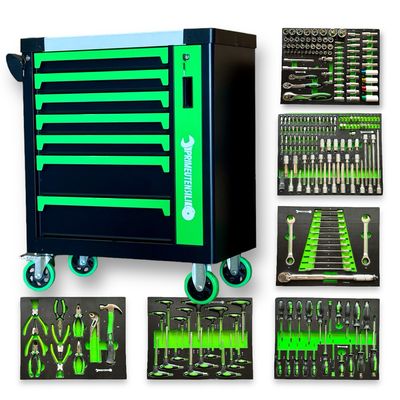 Carrello attrezzato 6 cassetti pieni PrimeUtensili