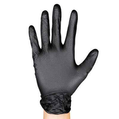 SCATOLA DA 100 PZ GUANTI NITRILE  7,0MIL (100 UNITÀ) DIAMANTATI 