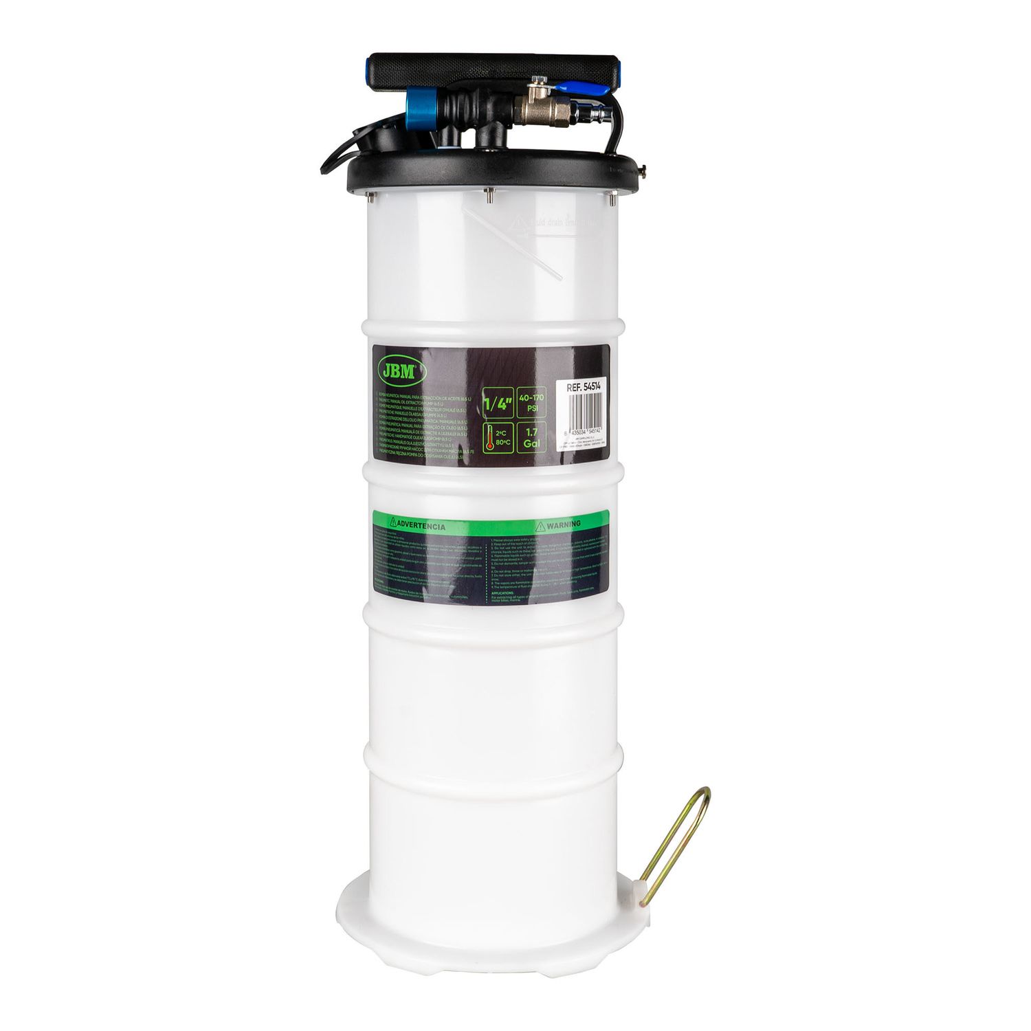 POMPA DI ESTRAZIONE DELL&#39;OLIO PNEUMATICA/MANUALE 6.5L