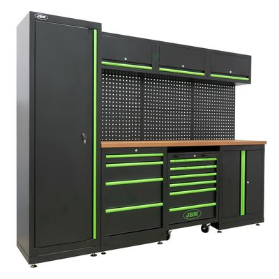 ARREDO PER OFFICINA (18 PEZZI) + SET DI 4 MODULI DI UTENSILI IN CARBONIO EVA