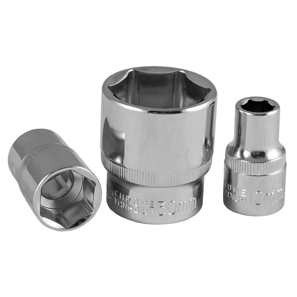 1/2&quot; BUSSOLE HEX MINI DI 32MM CROMATA