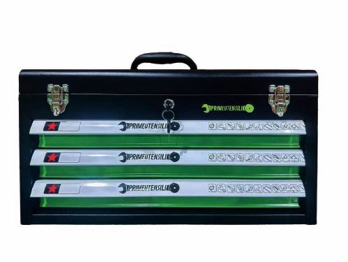 CASSETTA PORTAUTENSILI METALLICA DA 143 PEZZI - FINITURA ZINCATA