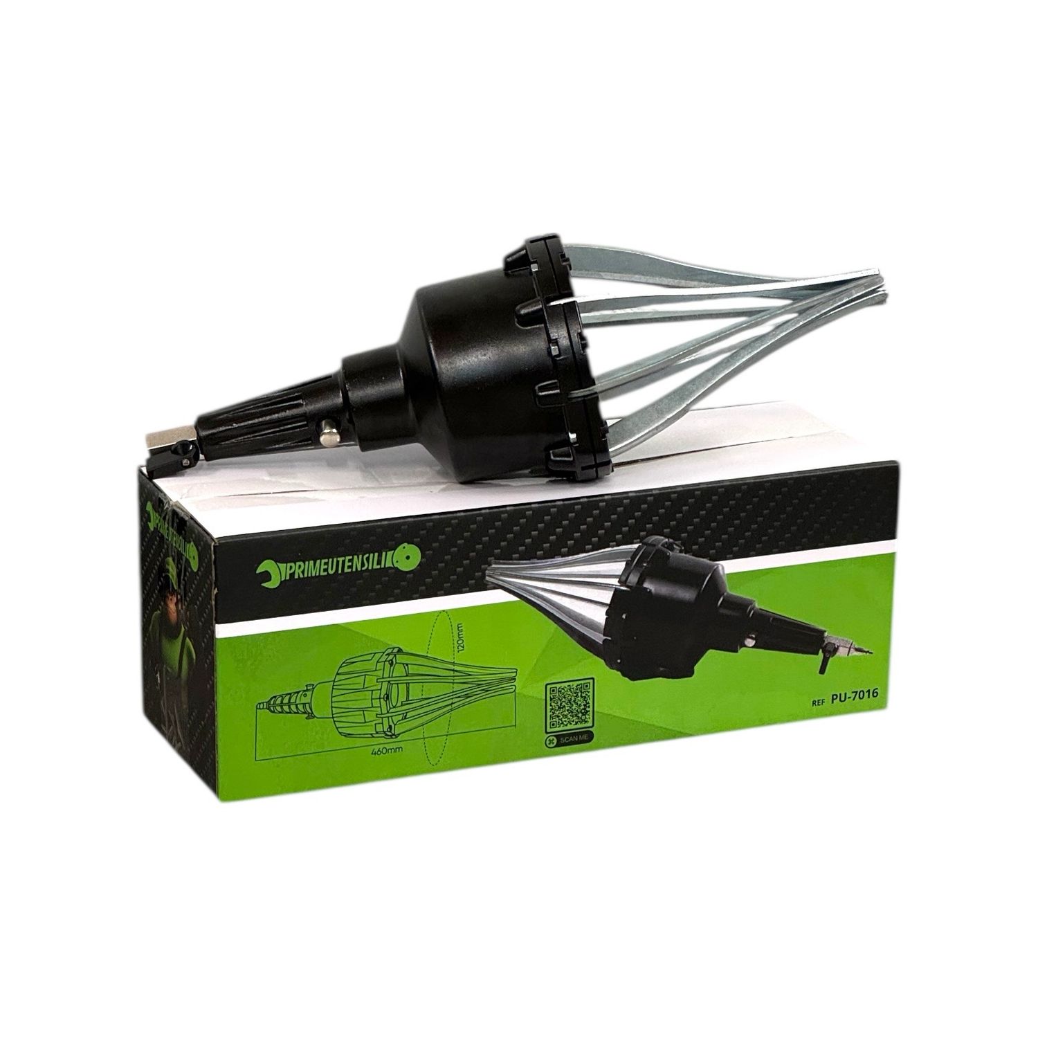 UTENSILE PNEUMATICO PER IL MONTAGGIO DI CUFFIE SEMIASSE