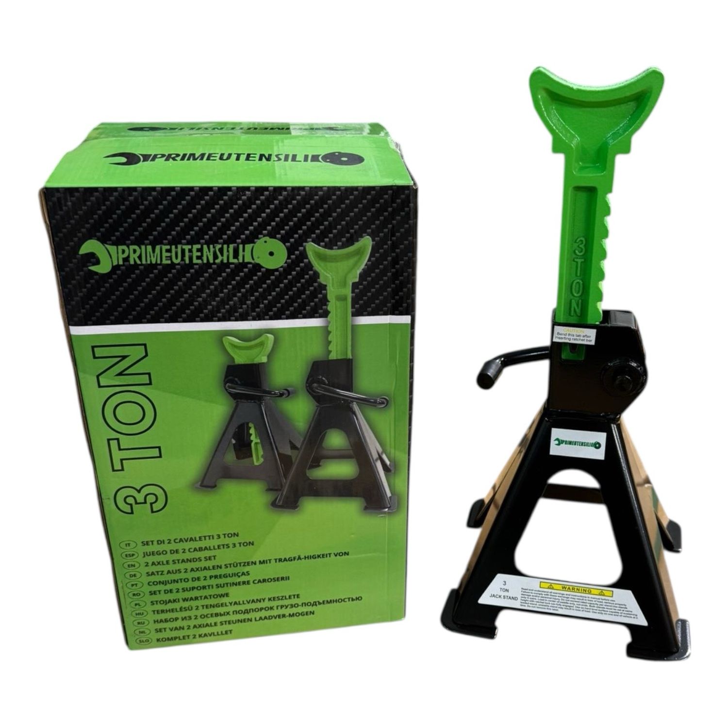 SET DI 2 CAVALLETTI DA 3 TONNELLATE