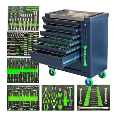 Carrello Attrezzi 6 cassetti pieni  PrimeUtensili