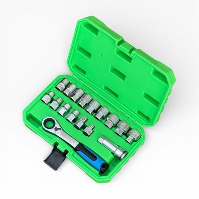 SET DI UTENSILI GO-THROUGH DA 17 PEZZI CON BUSSOLE DA 1/2"