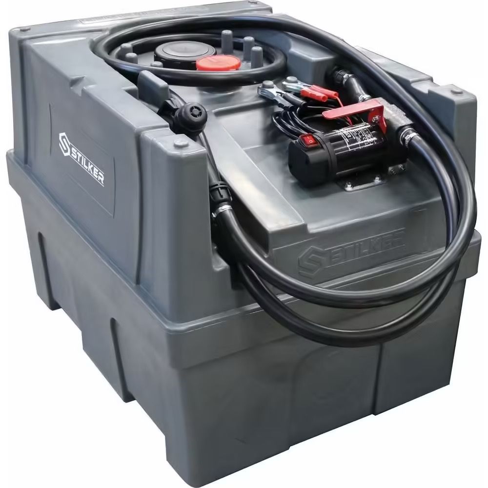 Serbatoio di rifornimento diesel PE da 200 litri con kit pompa diesel da 12V 40 l/min