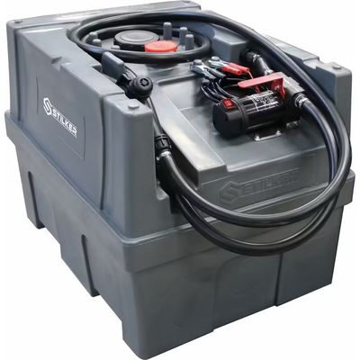 Serbatoio di rifornimento diesel PE da 200 litri con kit pompa diesel da 12V 40 l/min