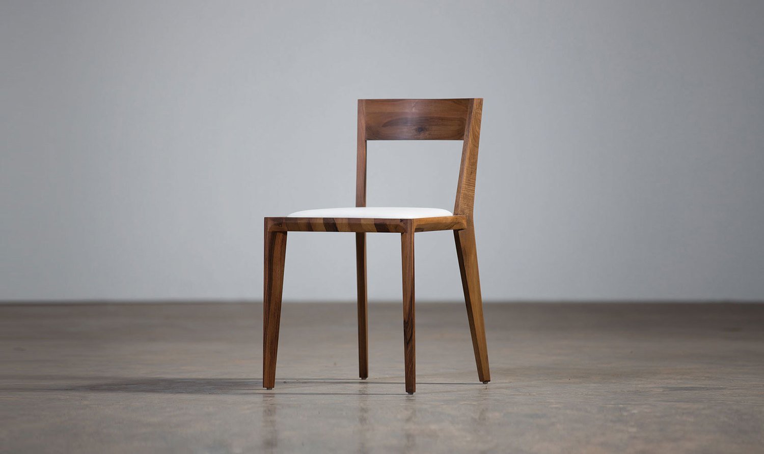 Hanny Chair with Leather Seat
