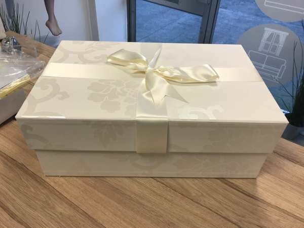 Hand Made Wedding Dress Box