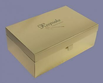Gold Wedding Dress Preservation Box (Large)