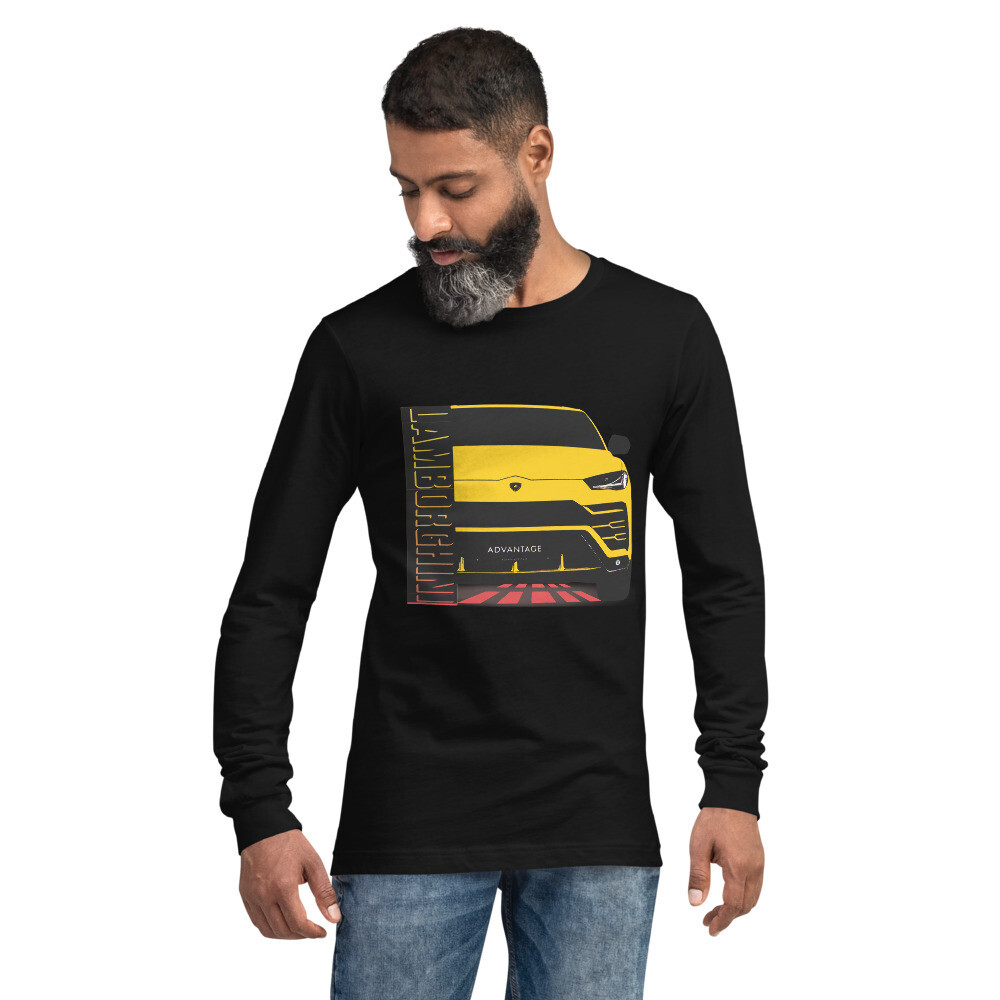 Lamborghini urus t-shirt, Bella Canvas Unisex Long Sleeve, Urus Graphic Tee, Cute Shirts, crew neck tees.