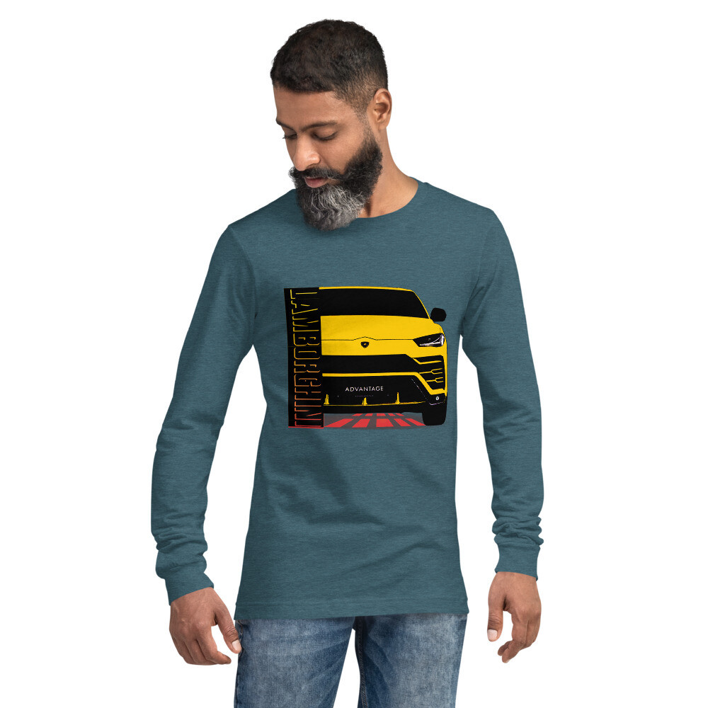 Lamborghini urus t-shirt, Bella Canvas Unisex Long Sleeve, Urus Graphic Tee, Cute Shirts, crew neck tees.