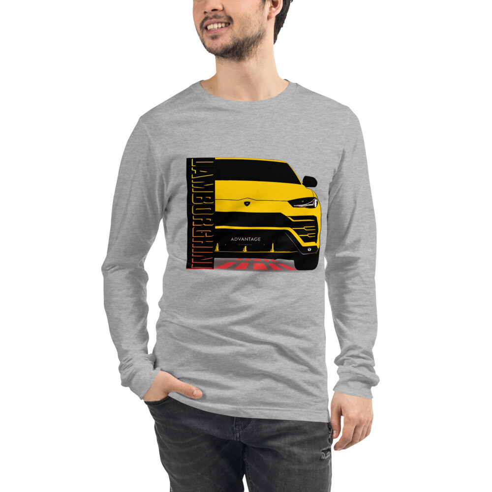 Lamborghini urus t-shirt, Bella Canvas Unisex Long Sleeve, Urus Graphic Tee, Cute Shirts, crew neck tees.