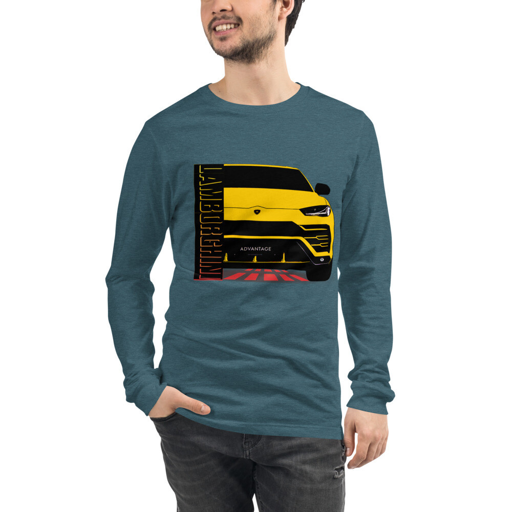 Lamborghini urus t-shirt, Bella Canvas Unisex Long Sleeve, Urus Graphic Tee, Cute Shirts, crew neck tees.