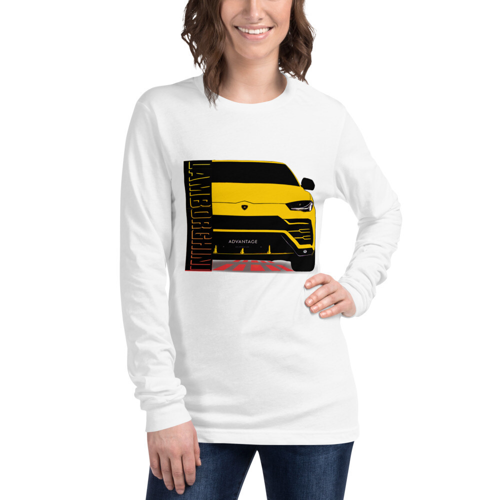 Lamborghini urus t-shirt, Bella Canvas Unisex Long Sleeve, Urus Graphic Tee, Cute Shirts, crew neck tees.