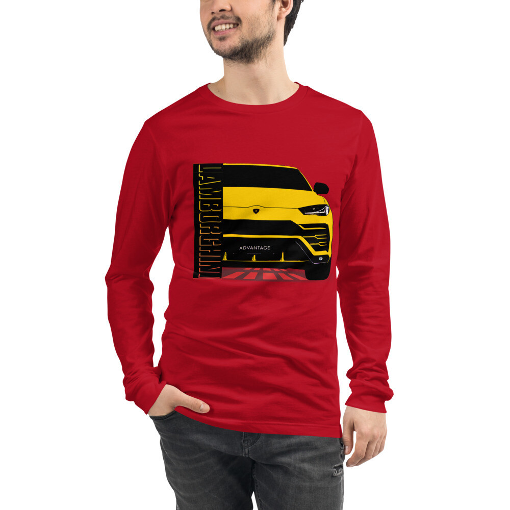 Lamborghini urus t-shirt, Bella Canvas Unisex Long Sleeve, Urus Graphic Tee, Cute Shirts, crew neck tees.