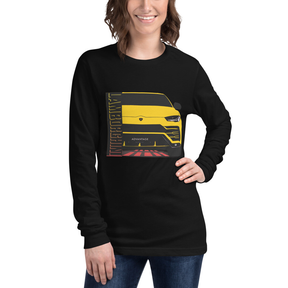 Lamborghini urus t-shirt, Bella Canvas Unisex Long Sleeve, Urus Graphic Tee, Cute Shirts, crew neck tees.