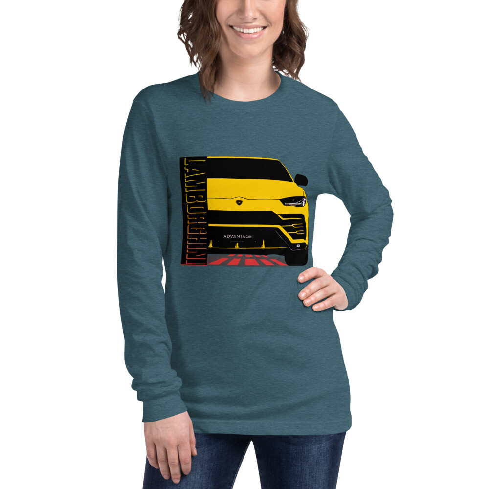 Lamborghini urus t-shirt, Bella Canvas Unisex Long Sleeve, Urus Graphic Tee, Cute Shirts, crew neck tees.