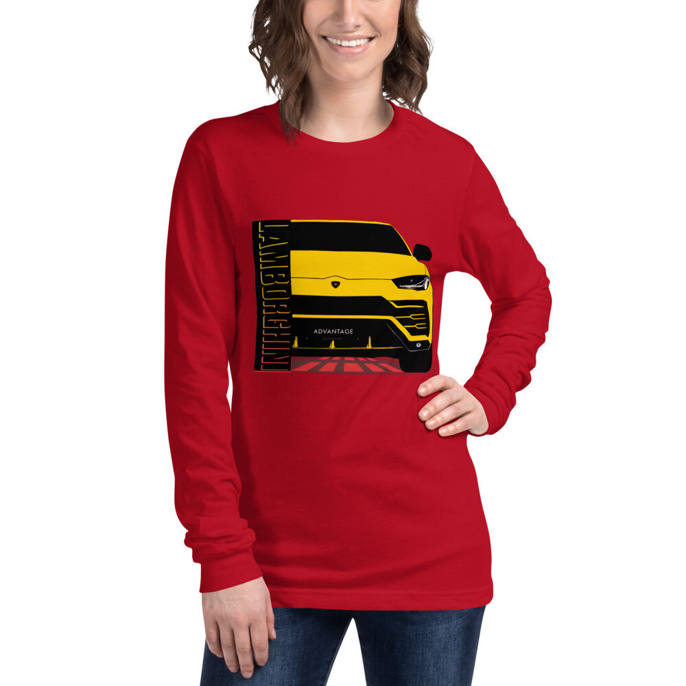 Lamborghini urus t-shirt, Bella Canvas Unisex Long Sleeve, Urus Graphic Tee, Cute Shirts, crew neck tees.