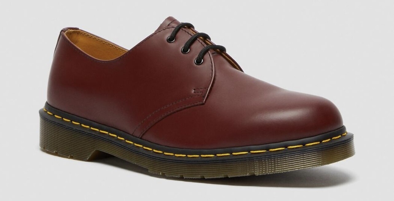 Dr. Martens Cherry Red Shoe