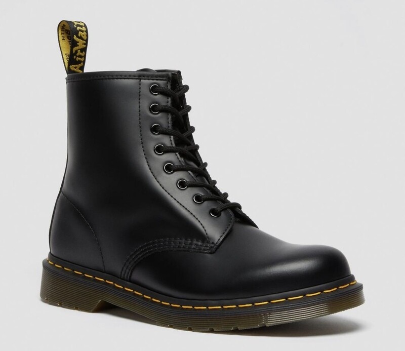Dr. Martens Black 8 eye Boots