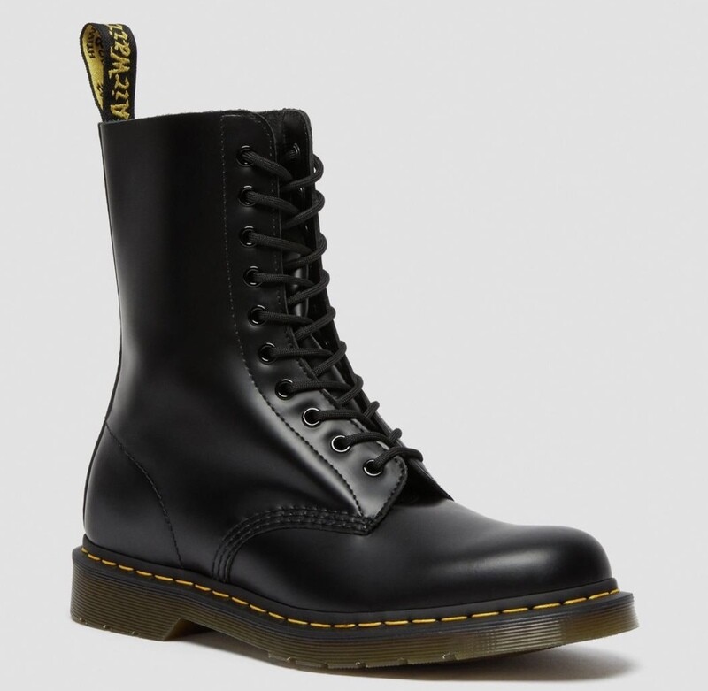 Dr. Martens Black 10 eye Boots