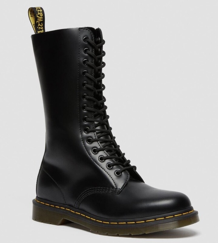 Dr. Martens Black 14 eye Boots