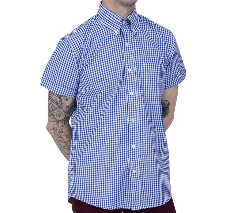 Gingham Shirt Blue