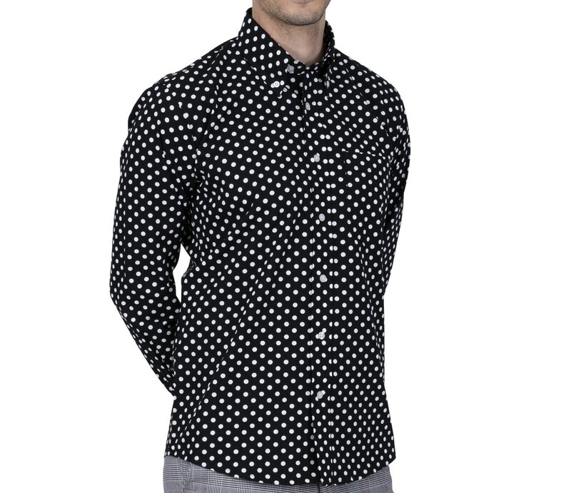 Black Polka Dot shirt