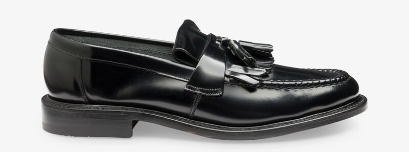 Loake Black Weejin Shoes