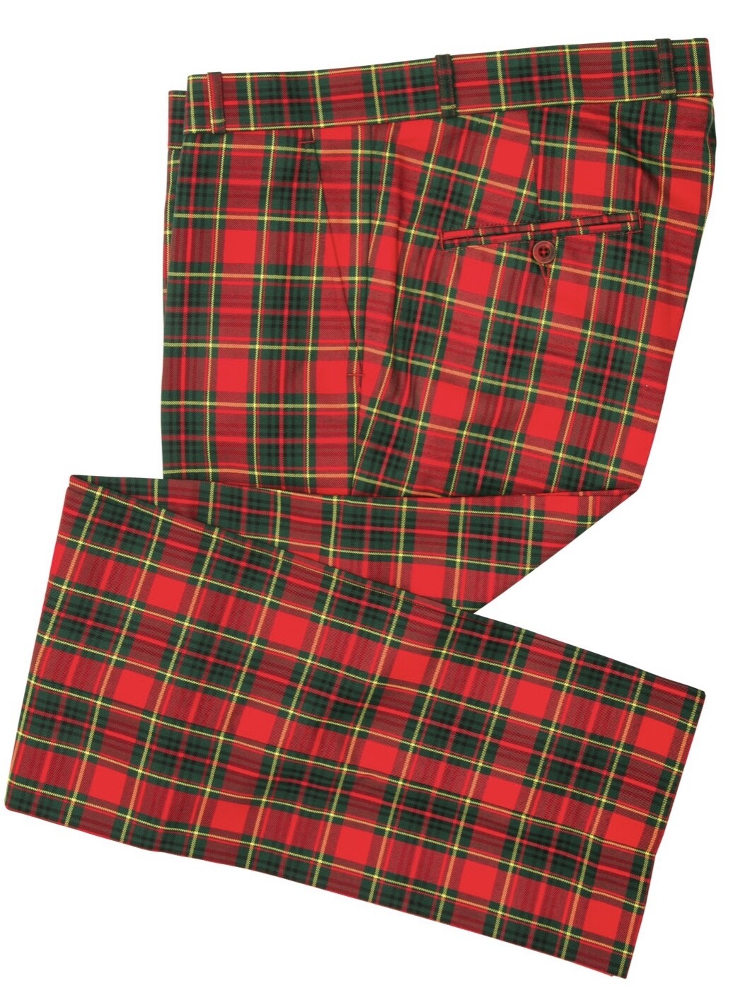 Trousers Check Sta-Prest Tartan